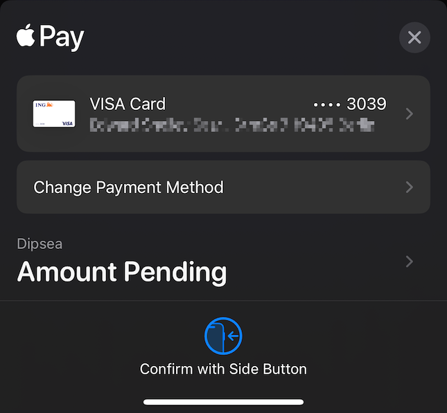 Apple Pay in checkout