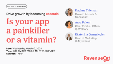 painkiller or vitamin webinar