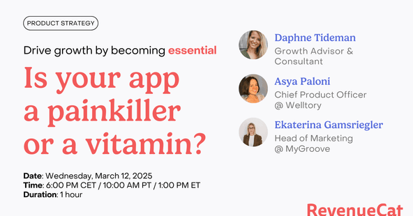 painkiller or vitamin webinar