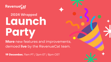 RevenueCat Launch Party – 2024 Wrapped