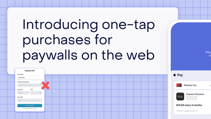 Introducing one-tap purchases for paywalls on the web