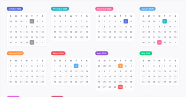 Apple’s fiscal calendar and App Store pay dates 2026